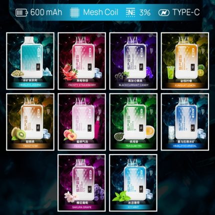 【10種新款口味】SPS2思博瑞電子菸 9000口 長效體驗 三天到貨